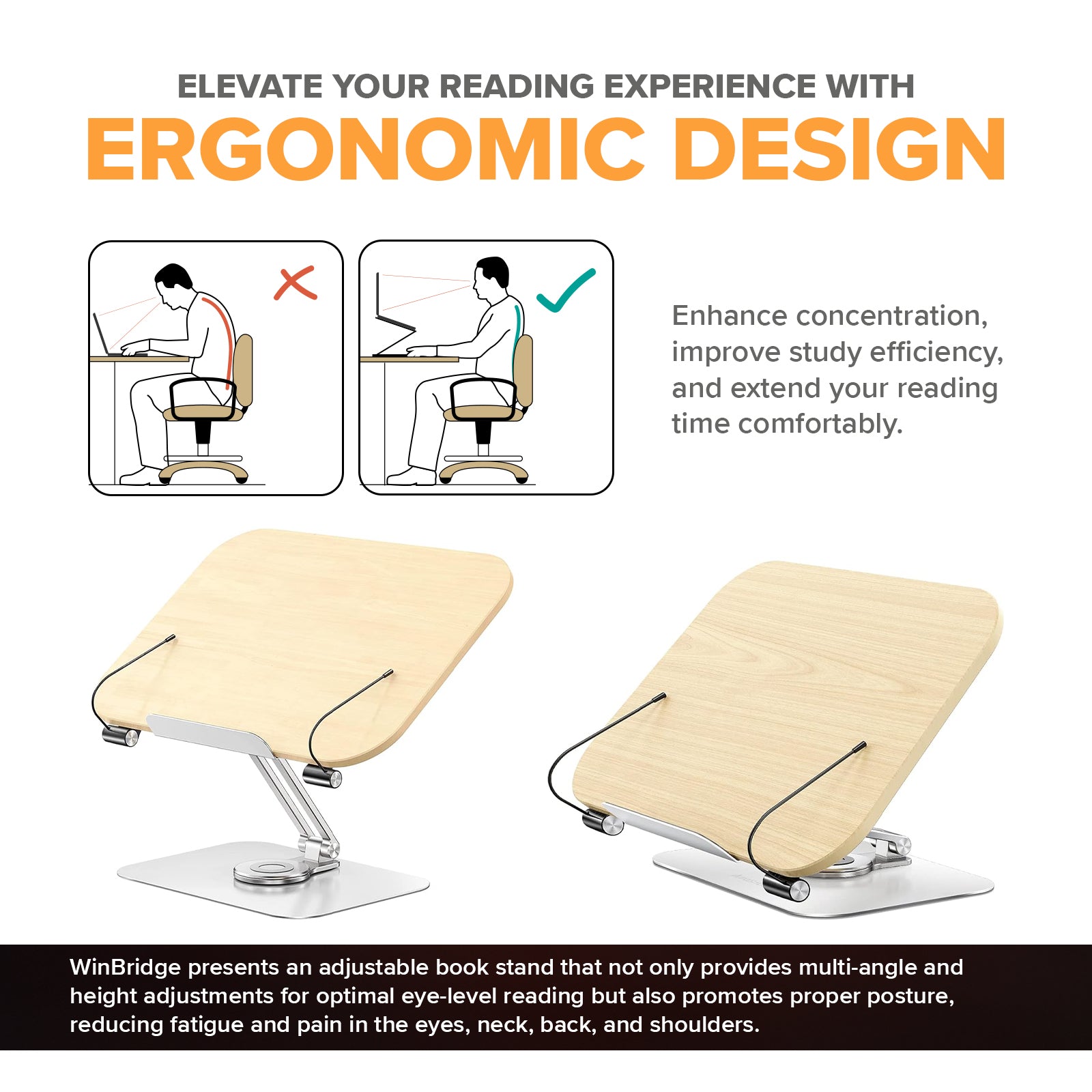 WinBridge Reading Stand