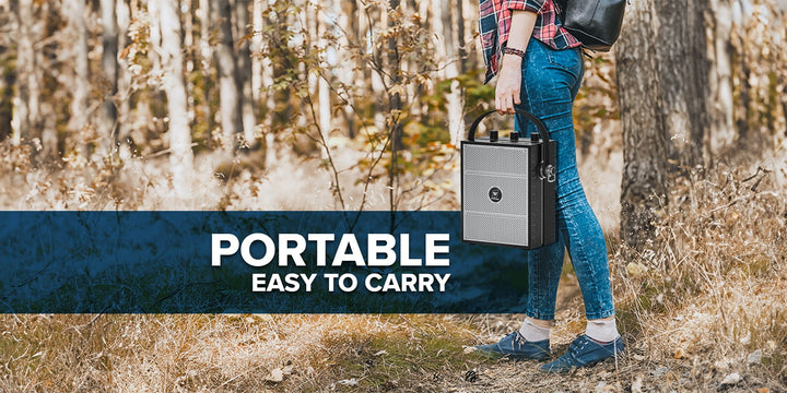S98 40W Wireless Voice Amplifier Portable Bluetooth 5.0 PA System with UHF Wireless Mic Headset,Megaphone Speaker and Classroom Microphone for Teachers,Outdoor Events,Public Speaking,Training