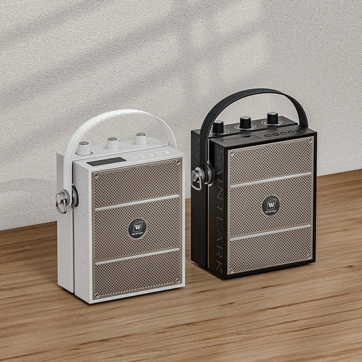 S98 40W Wireless Voice Amplifier Portable Bluetooth 5.0 PA System with UHF Wireless Mic Headset,Megaphone Speaker and Classroom Microphone for Teachers,Outdoor Events,Public Speaking,Training