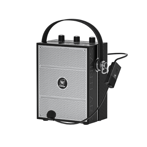 S98 40W Wireless Voice Amplifier Portable Bluetooth 5.0 PA System with UHF Wireless Mic Headset,Megaphone Speaker and Classroom Microphone for Teachers,Outdoor Events,Public Speaking,Training