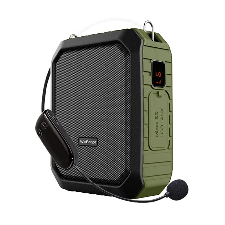 WinBridge M800 Portable Voice Amplifier With UHF Microphone Headset Wireless 18W