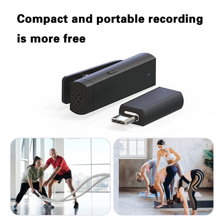 WinBridge M10 Wireless Lavalier Microphone  With Charging Case