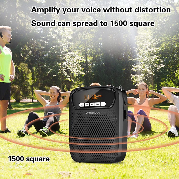 WinBridge S278 Portable Loudspeaker  Voice Amplifier  with Wireless Microphone